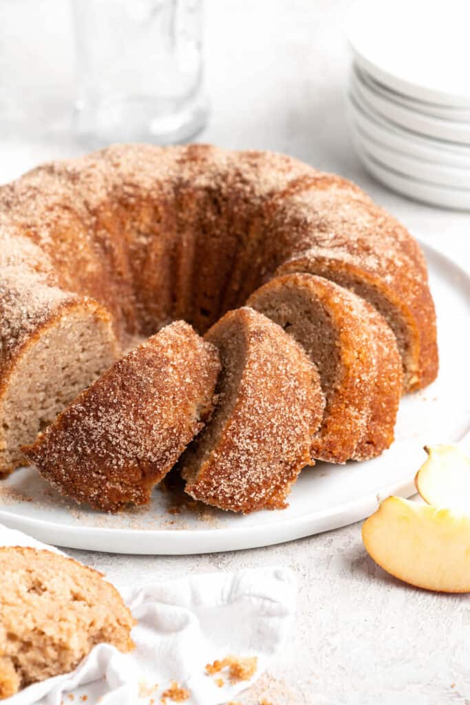 Perfectly Spiced Apple Cider Donut Cake Grandbaby Cakes