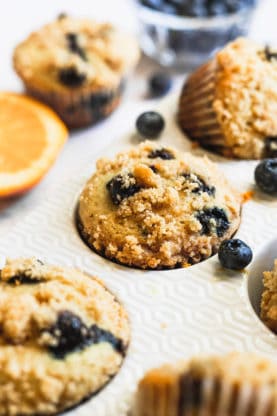 orange blueberry muffins 3 277x416 - Orange Blueberry Muffins