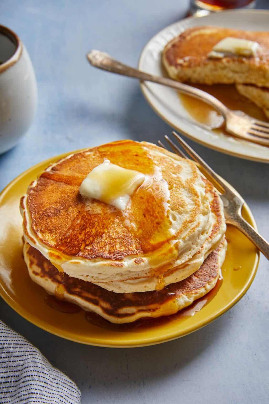 Fluffy Old Fashioned Pancake Recipe - Grandbaby Cakes