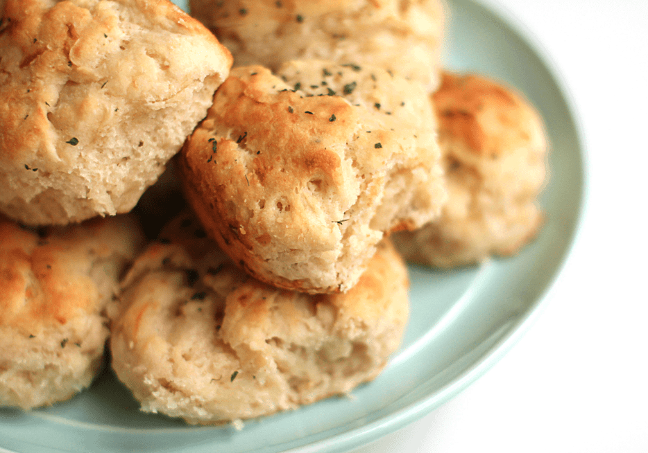 Big Mama’s Biscuits Turned Up- Herb Cheese Biscuits