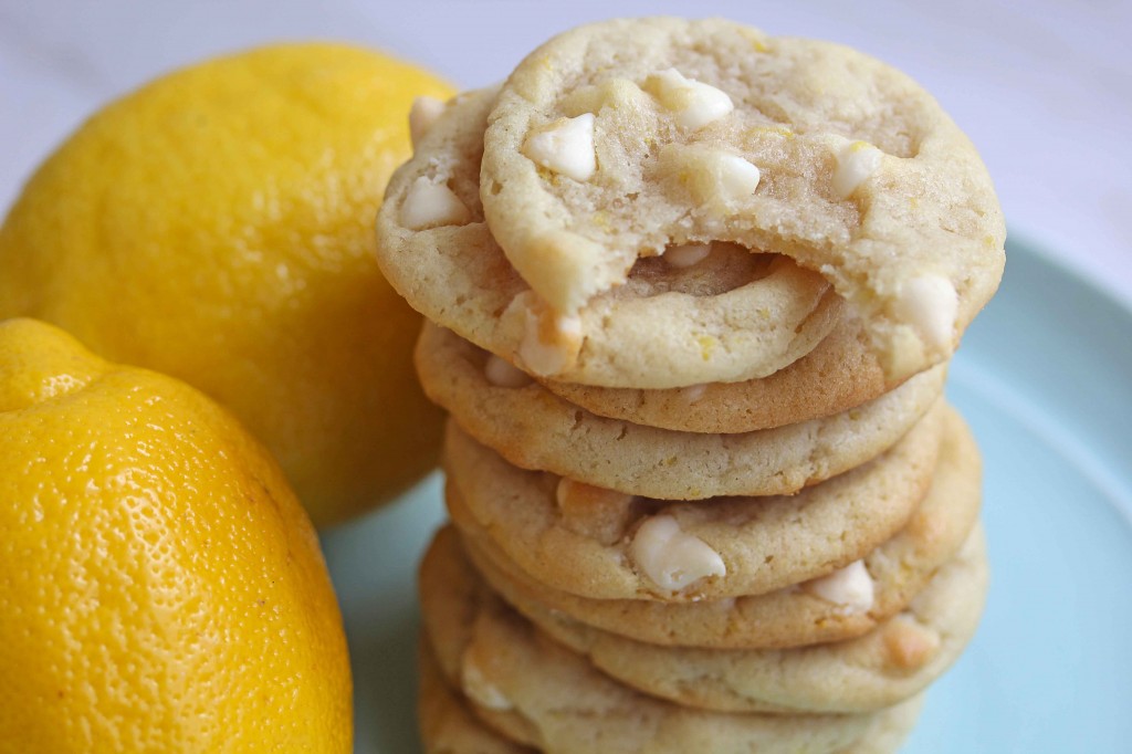 Lemon White Chocolate Chip Cookies Grandbaby Cakes
