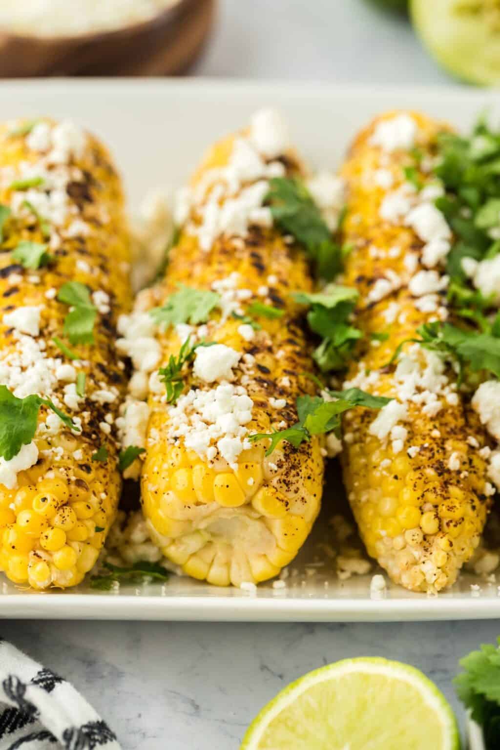 Mexican Corn on the Cob - Grandbaby Cakes