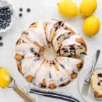 Blueberry Lemon Pound Cake | Grandbaby Cakes