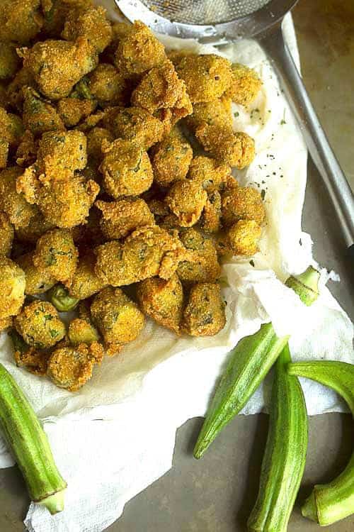 southern pan fried okra recipe 1 - Fried Okra Recipe - A Southern Classic Done Right!
