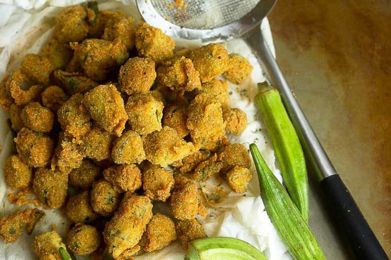 PERFECT Fried Okra Recipe (How to Fry Okra) Grandbaby Cakes