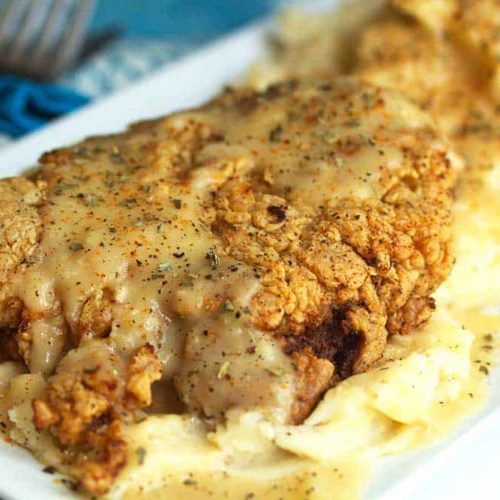 Chicken Fried Steak Recipe (Country Fried Steak) - Grandbaby Cakes