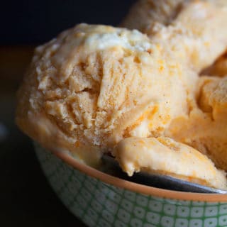 Sweet Potato Ice Cream with Toasted Marshmallows | Grandbaby Cakes