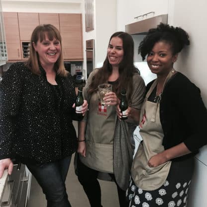 Three of the four BHG Ultimate Baking Challenge contestants