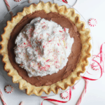 Peppermint French Silk Pie | Grandbaby Cakes