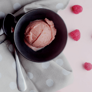 Raspberry Banana Ice Cream | Grandbaby Cakes