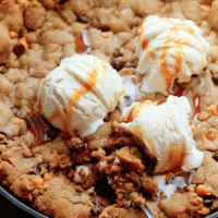 Chocolate Chip Cookie Skillet | Grandbaby Cakes