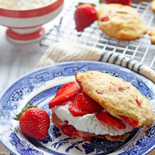 Strawberry Shortcakes with Strawberry Biscuits Strawberry Shortcakes with Strawberry Biscuits 1 320x320 - Strawberry Shortcakes with Strawberry Biscuits