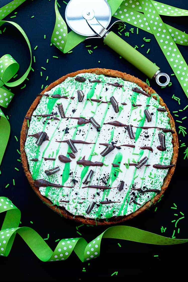 St. Patrick's Day Dessert Pizza Recipe