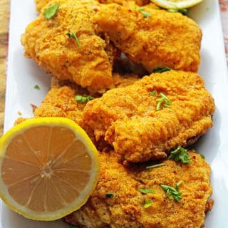 spicy oven fried catfish 1 320x320 - Spicy Oven Fried Catfish (With How To Video)