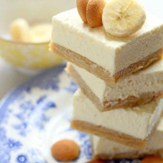 Banana Pudding Cheesecake Blondies and a GIVEAWAY | Grandbaby Cakes