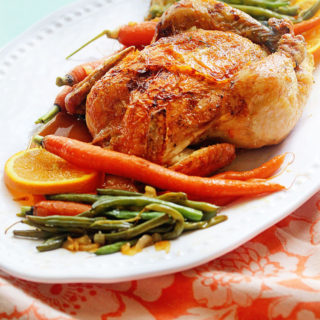 Orange Honey Roast Chicken | Grandbaby Cakes