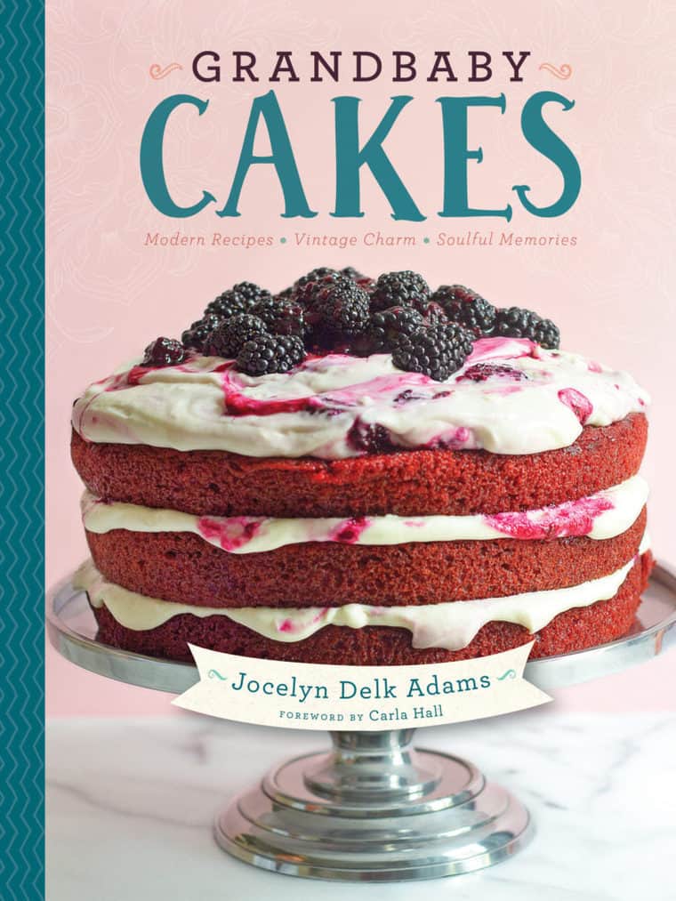 The front cover of the Grandbaby Cakes Cookbook 