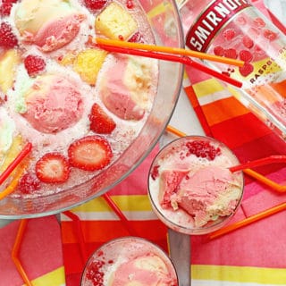 Spiked Sherbet Frappe Punch 2 320x320 - Rainbow Sherbet Punch Recipe