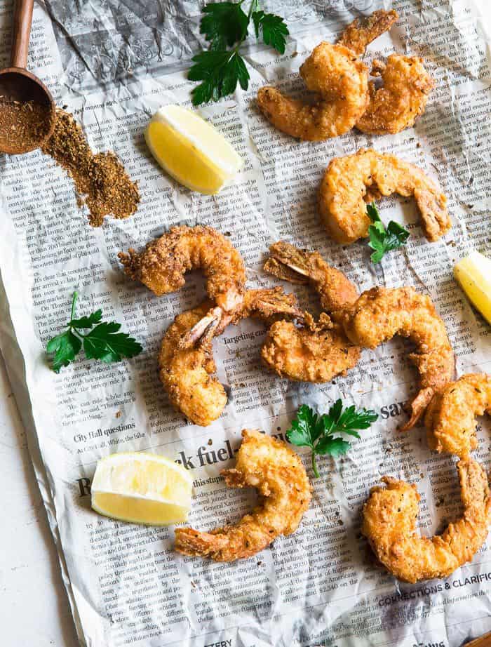 Southern Cornmeal Fried Shrimp 