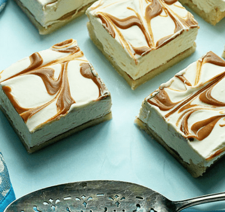 Cookie Cheesecake Swirl Bars | Grandbaby Cakes