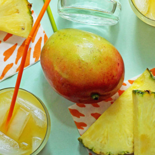 Tropical Pineapple Punch | Grandbaby Cakes