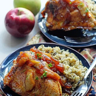 Apple Cider Glazed Chicken | Grandbaby Cakes