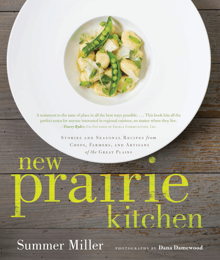 The front cover of the New Prairie Kitchen Cookbook