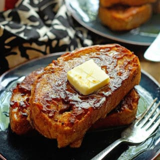 Spiced Pumpkin French Toast | Grandbaby Cakes