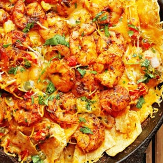 Blackened Shrimp Nachos - So Delish and So easy- A Game Day and Super Bowl MUST!| Grandbaby Cakes