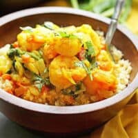 Light Curry Shrimp | Grandbaby Cakes