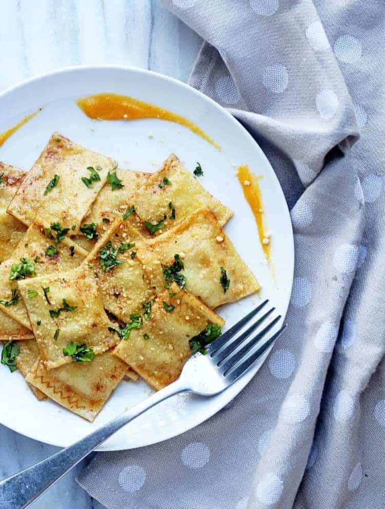 Butternut Squash Ravioli | Grandbaby Cakes - So perfect, so easy and absolutely delicious!