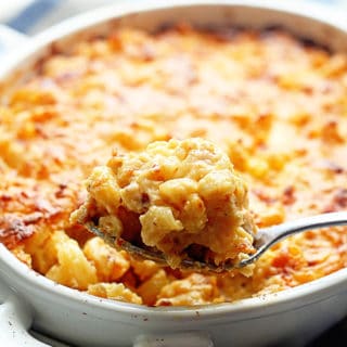 Southern Baked Macaroni and Cheese Recipe | Grandbaby Cakes
