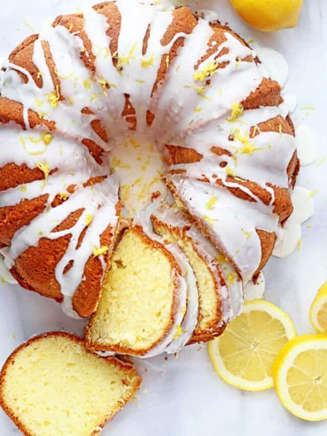 The BEST Lemon Pound Cake - Grandbaby Cakes