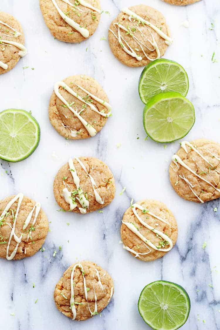 The BEST Key Lime Pie Cookies EVER! They taste just like Key Lime Pie but in Cookie Form | Grandbaby Cakes