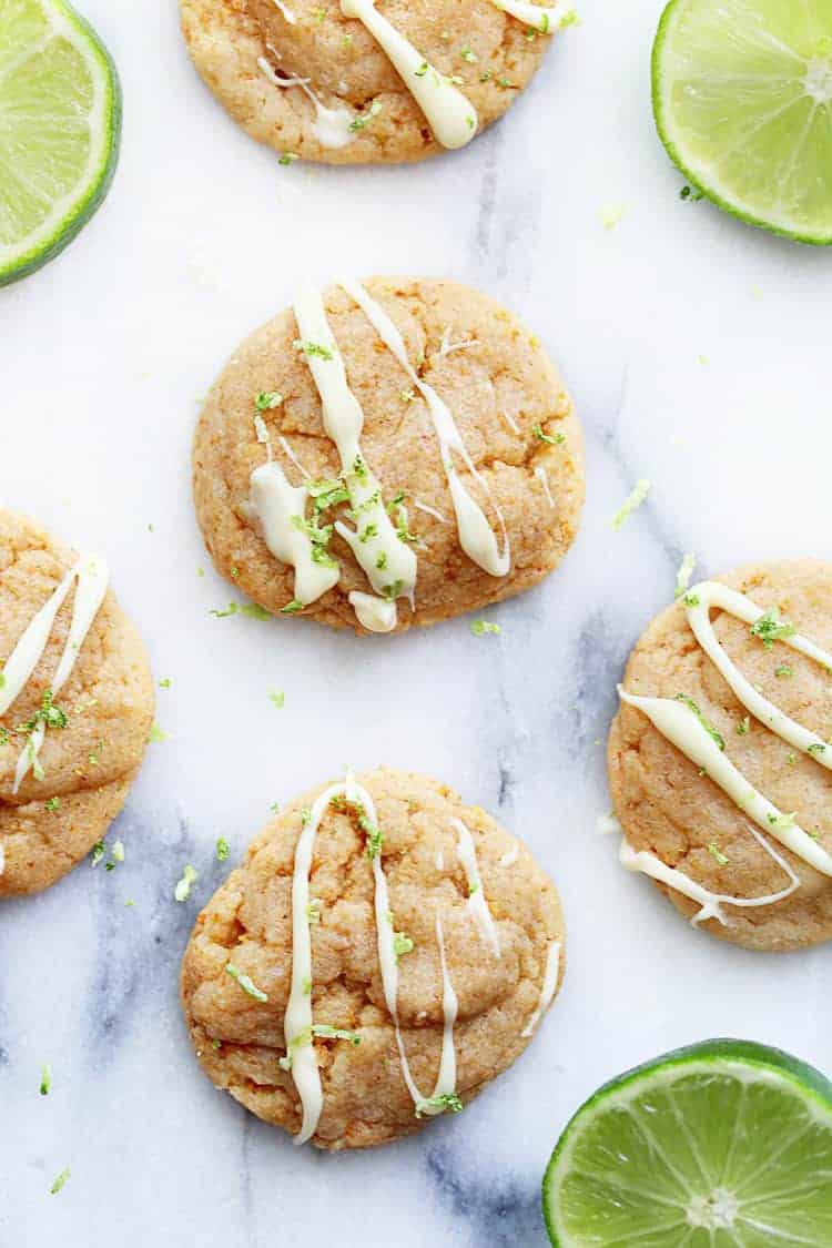 The BEST Key Lime Pie Cookies EVER! They taste just like Key Lime Pie but in Cookie Form | Grandbaby Cakes