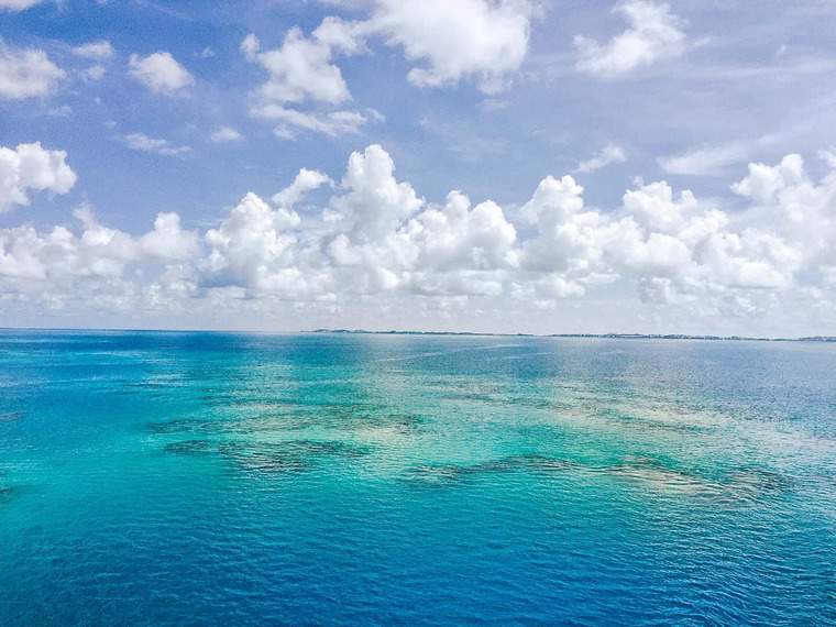 Photo of the Atlantic Ocean from Bermuda