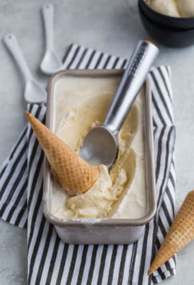 Homemade Vanilla ice cream 9 284x416 - Homemade Vanilla Ice Cream Recipe