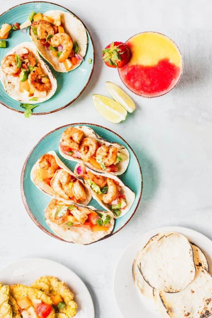 Jerk Shrimp Tacos Grandbaby Cakes