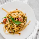 Summer Brown Butter Pasta for Two | Grandbaby Cakes
