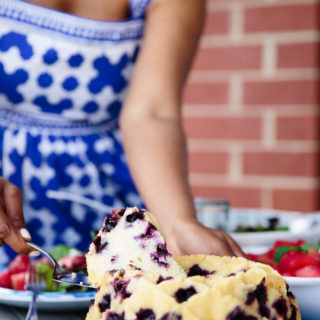 Weekly Brunch With Mom and Blueberry Orange Pound Cake | Grandbaby Cakes