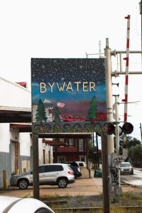 The exterior of Bywater in New Orleans