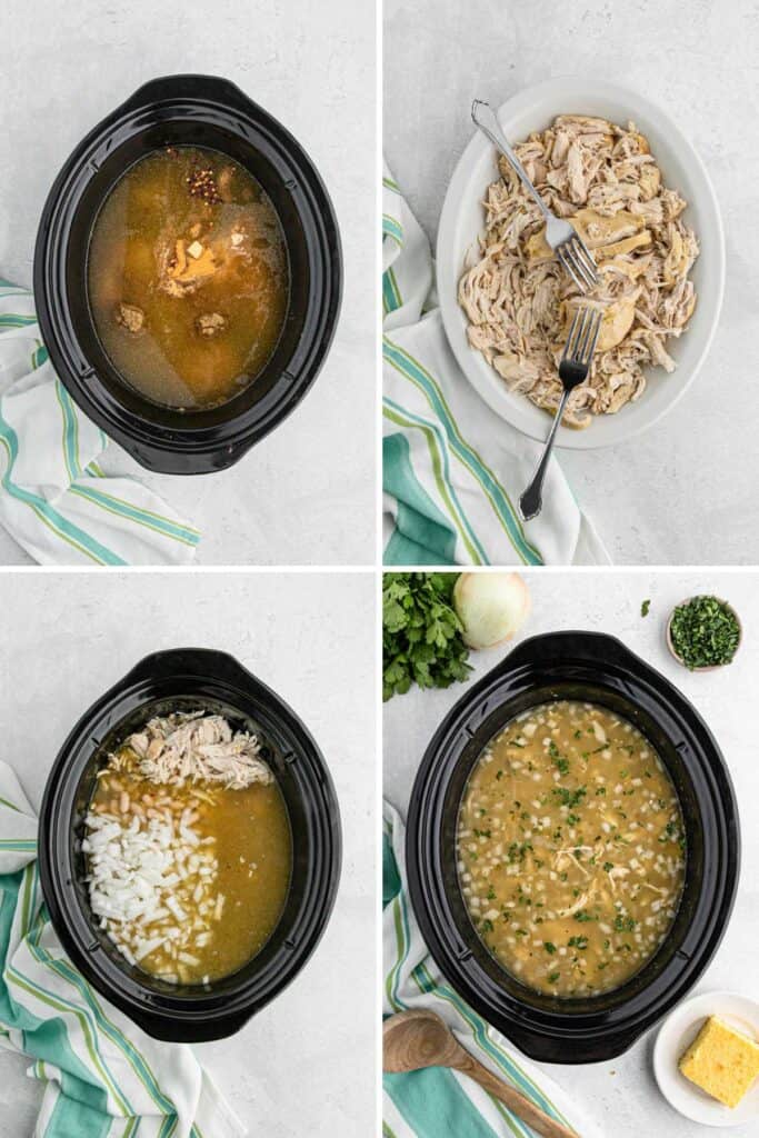 Slow Cooker White Chicken Chili Grandbaby Cakes