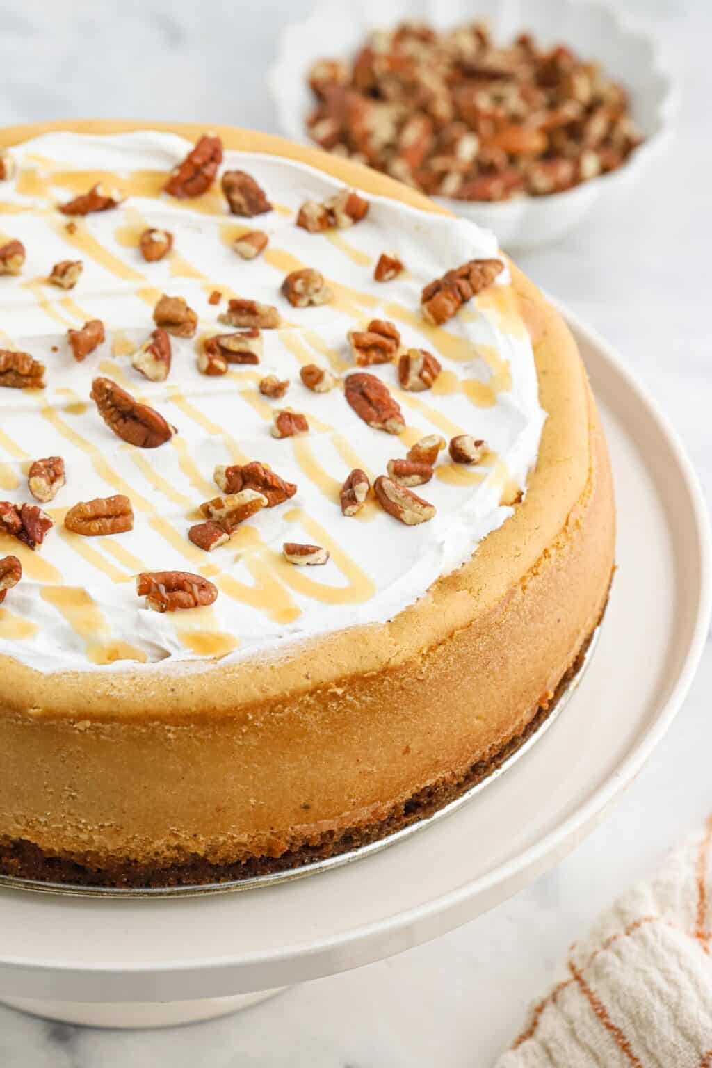 Ultimate Sweet Potato Cheesecake Recipe - Grandbaby Cakes