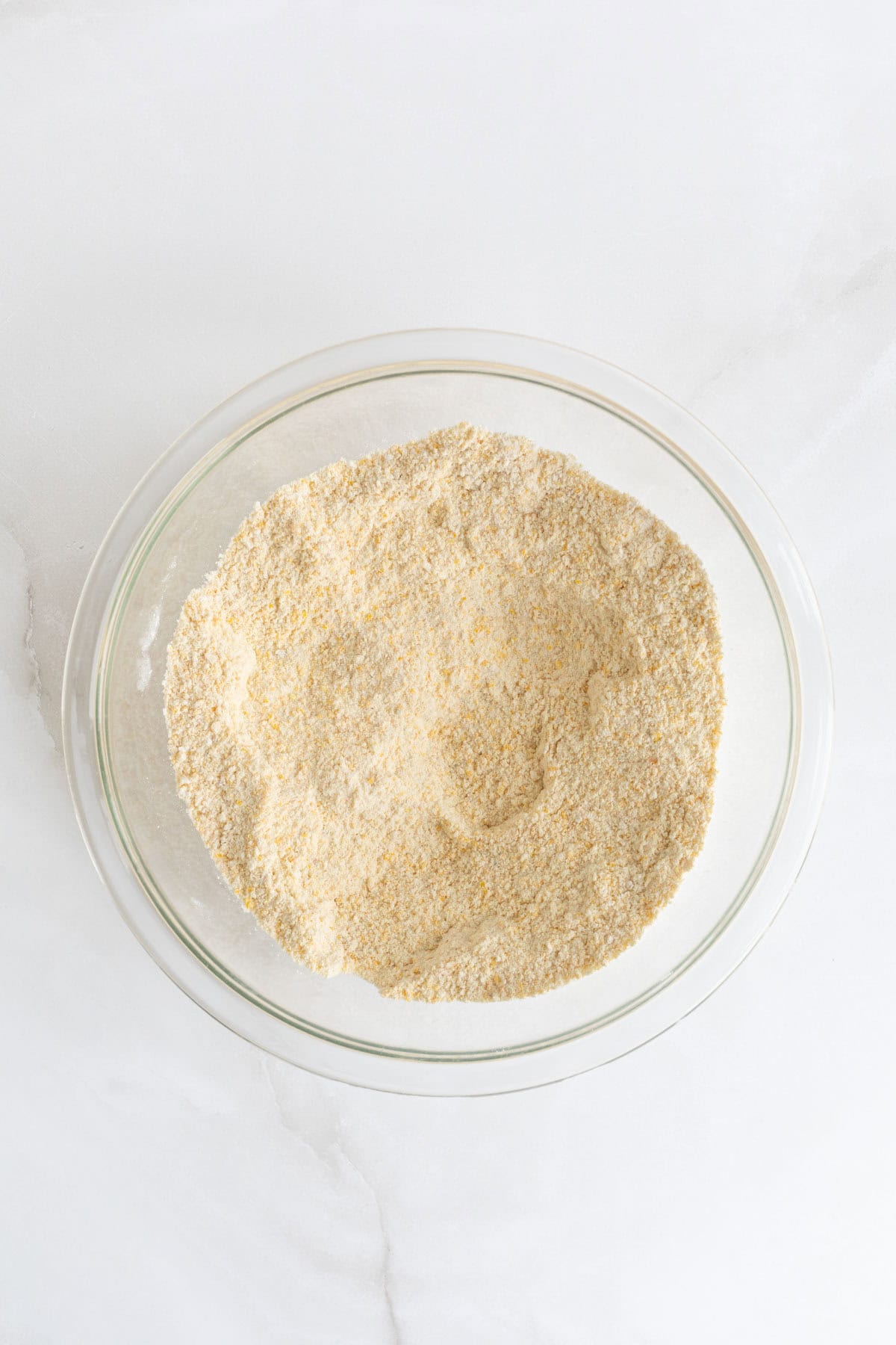 Dry ingredients whisked together in a bowl until evenly combined
