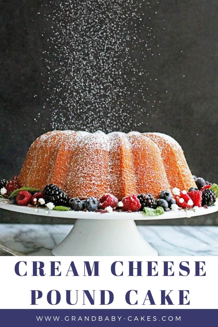 Southern Grandma's Original Cream Cheese Pound Cake Grandbaby Cakes