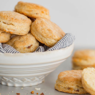 Bacon Cheddar Biscuits | Grandbaby Cakes