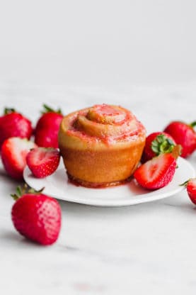 strawberry rose buns 14 277x416 - Strawberry Butter Rose Buns