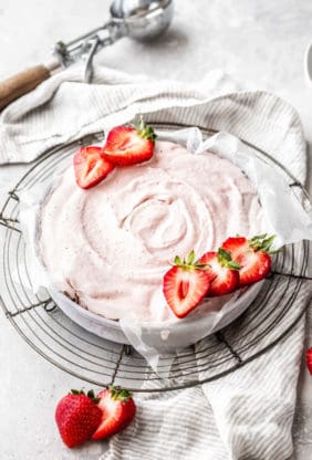 Homemade Strawberry Ice Cream Recipe 1 282x416 - Homemade Strawberry Ice Cream