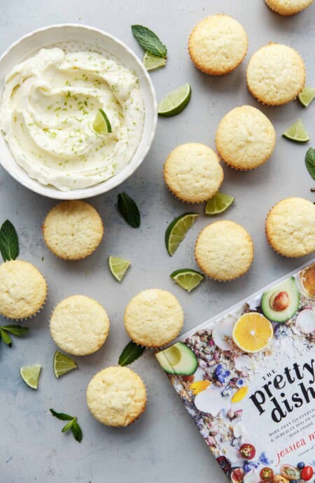 Fluffy Lemon Cupcakes Recipe with Mojito Frosting | Grandbaby Cakes