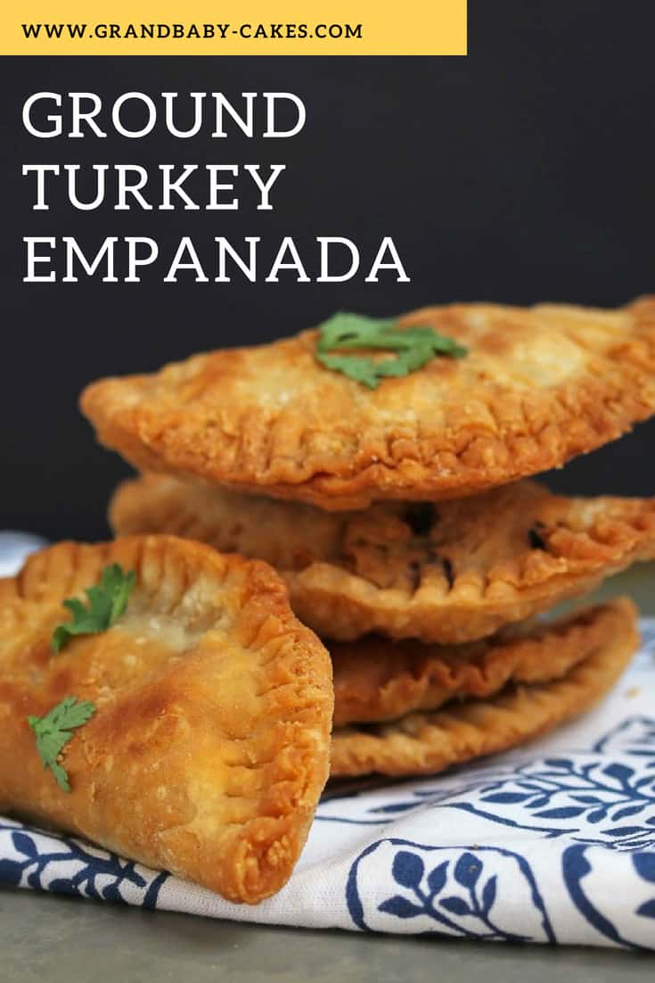 This Delicious Ground Turkey Empanada Recipe will become your fave ground turkey recipes for go to snack or game day food! #turkey #empanada This Delicious Ground Turkey Empanada Recipe will become your fave ground turkey recipes for go to snack or game day food! #turkey #empanada
